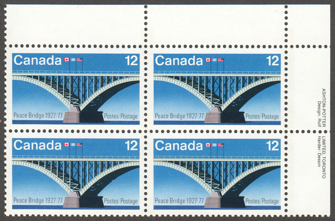 Canada Scott 737i MNH PB UR (A14-1) - Click Image to Close